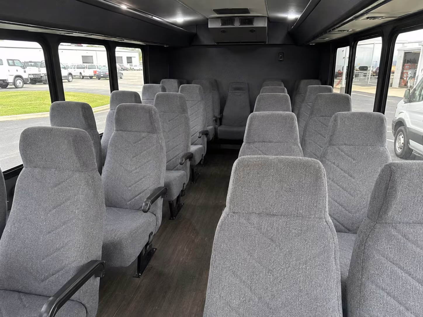 20 passenger minibus inside