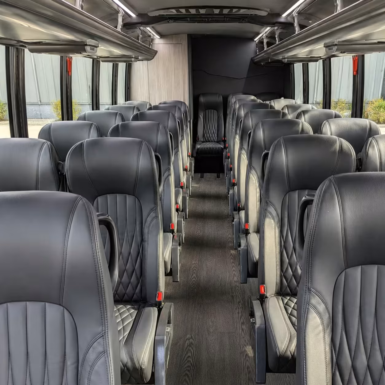 30 passenger minibus interior