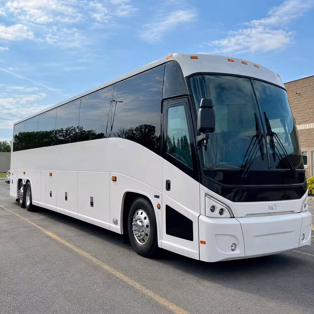 56 passenger charter bus