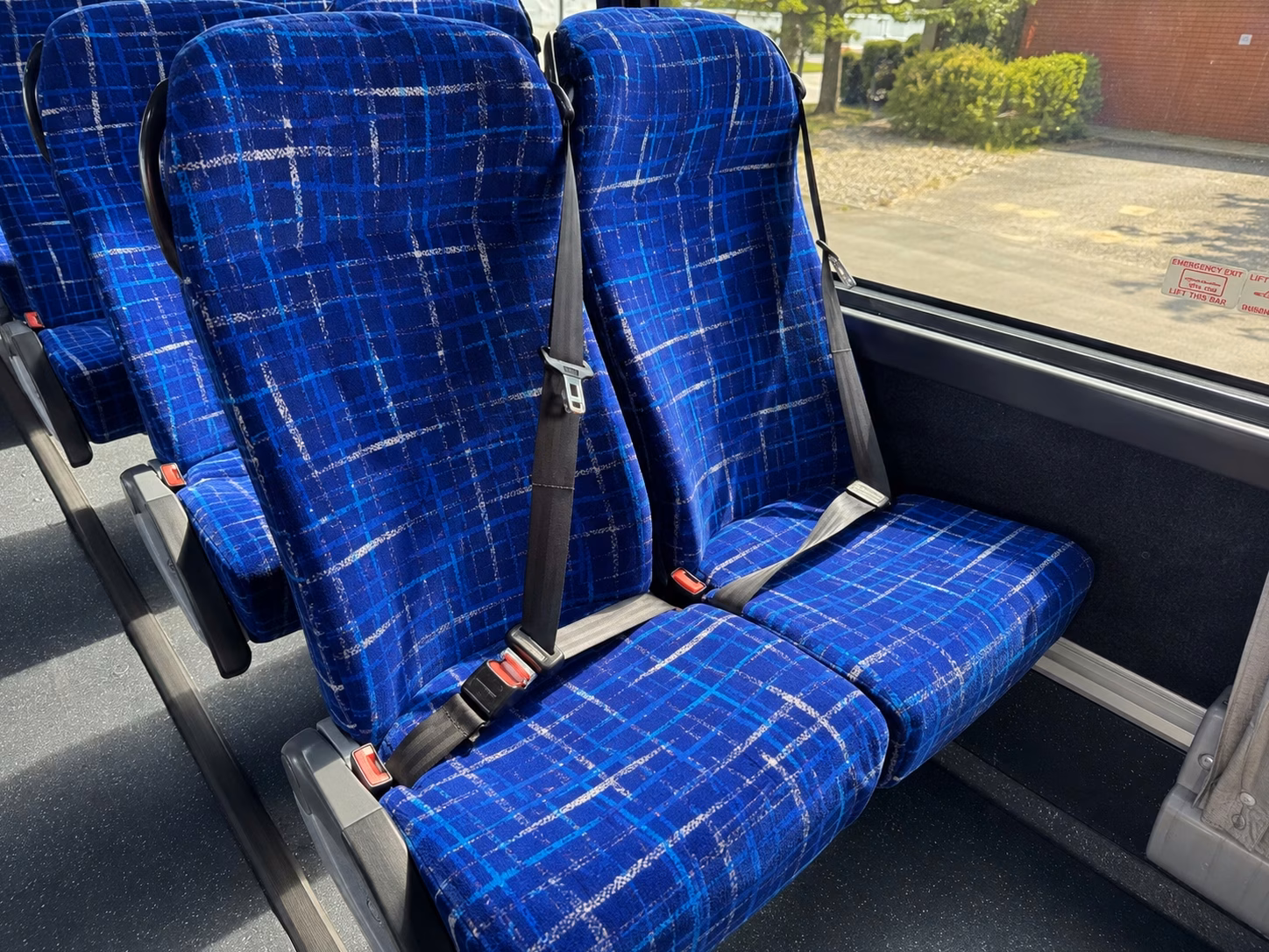 knoxville charter bus rental interior