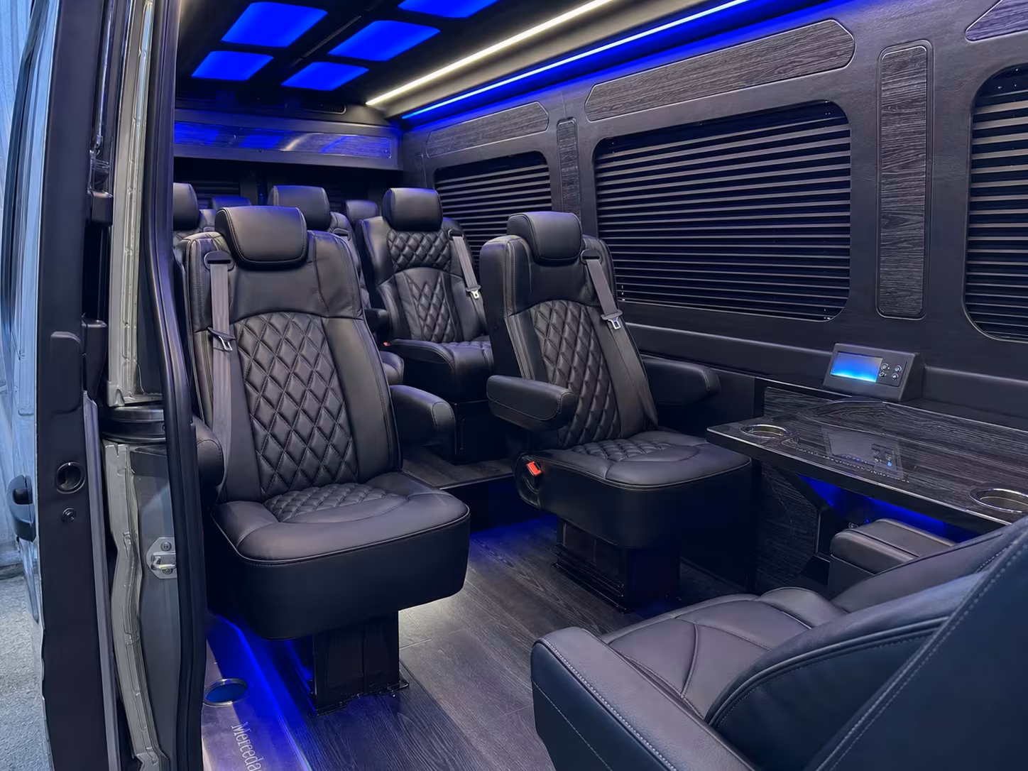 sprinter van transportation for groups and events across knoxville