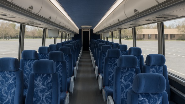 50 passenger charter bus interior knoxville