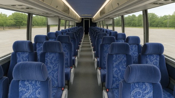 54 passenger charter bus interior knoxville