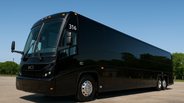 54 passenger charter bus knoxville