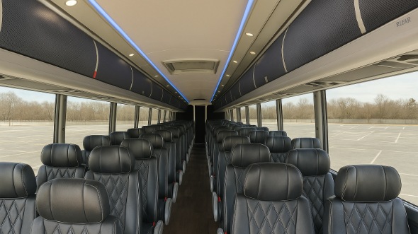 56 passenger charter bus interior knoxville