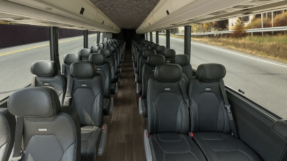 knoxville 15 passenger minibus inside