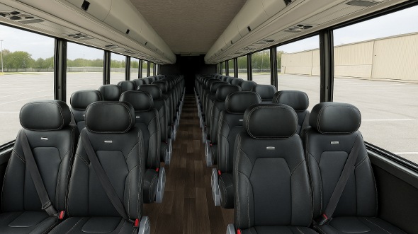 knoxville 18 passenger minibus inside