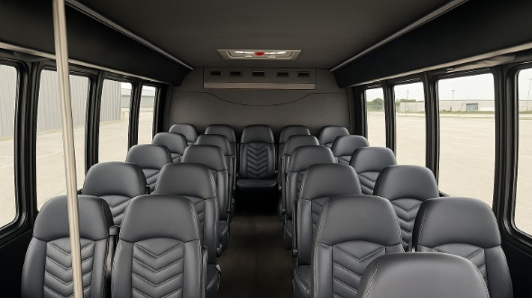 knoxville 25 passenger minibus inside