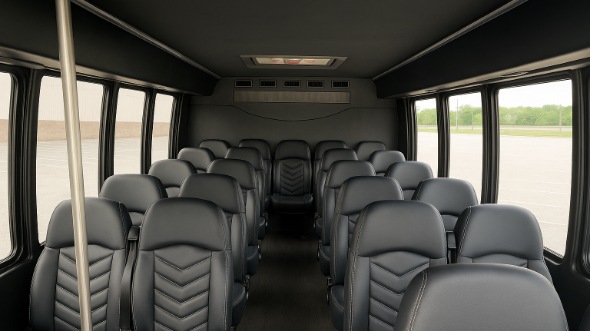 knoxville 30 passenger minibus inside