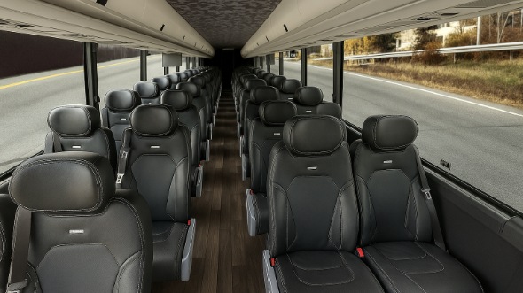 knoxville 35 passenger minibus inside