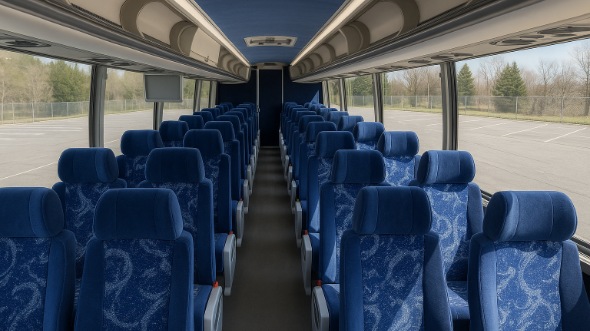 knoxville 50 passenger charter bus rental