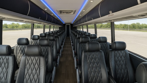 knoxville 55 passenger charter bus rental