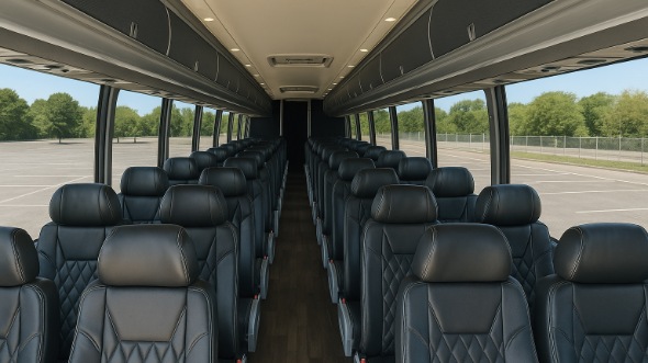 knoxville 56 passenger charter bus rental