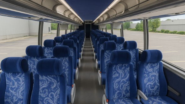 knoxville 56 passenger charter bus